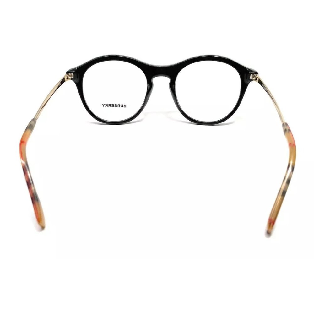 Burberry Women's Black Round Eyeglasses! - Picture 4 of 4